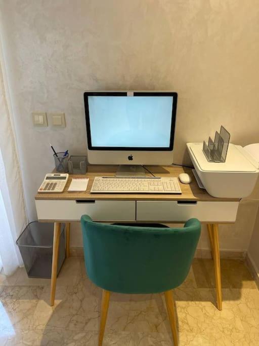 A 2 Minutes De Casa Finance City, Appartement Avec 2 Chambres Casablanca Exterior foto
