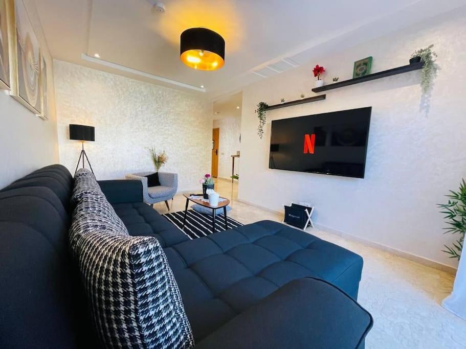 A 2 Minutes De Casa Finance City, Appartement Avec 2 Chambres Casablanca Exterior foto