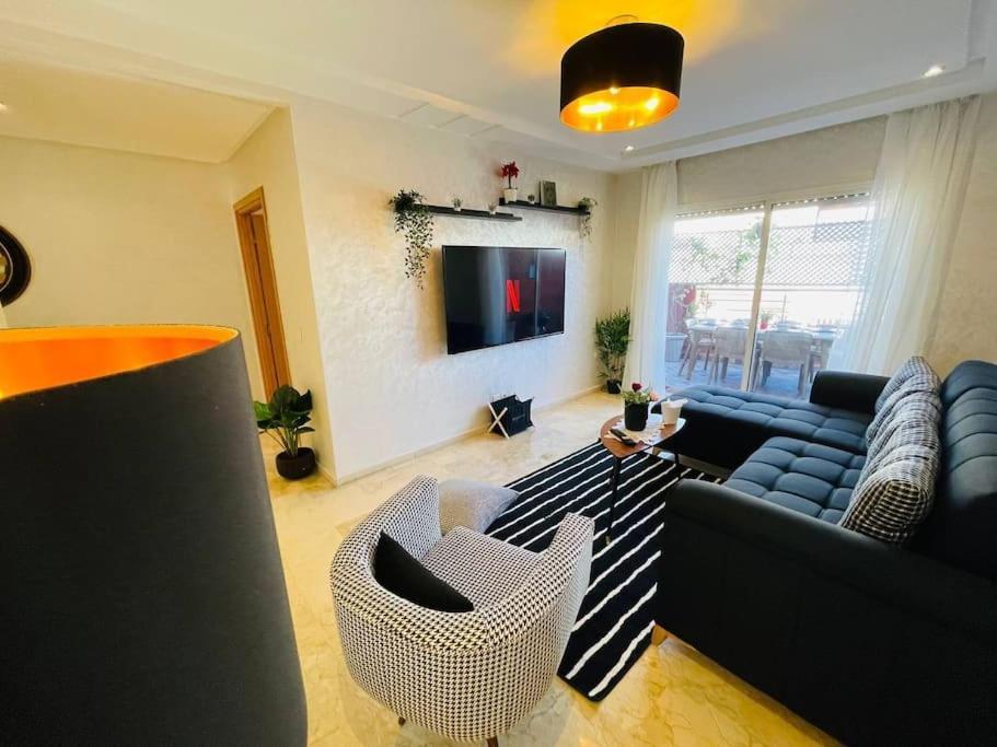 A 2 Minutes De Casa Finance City, Appartement Avec 2 Chambres Casablanca Exterior foto